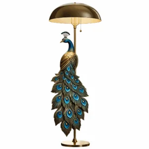 Peacock Floor Lamp